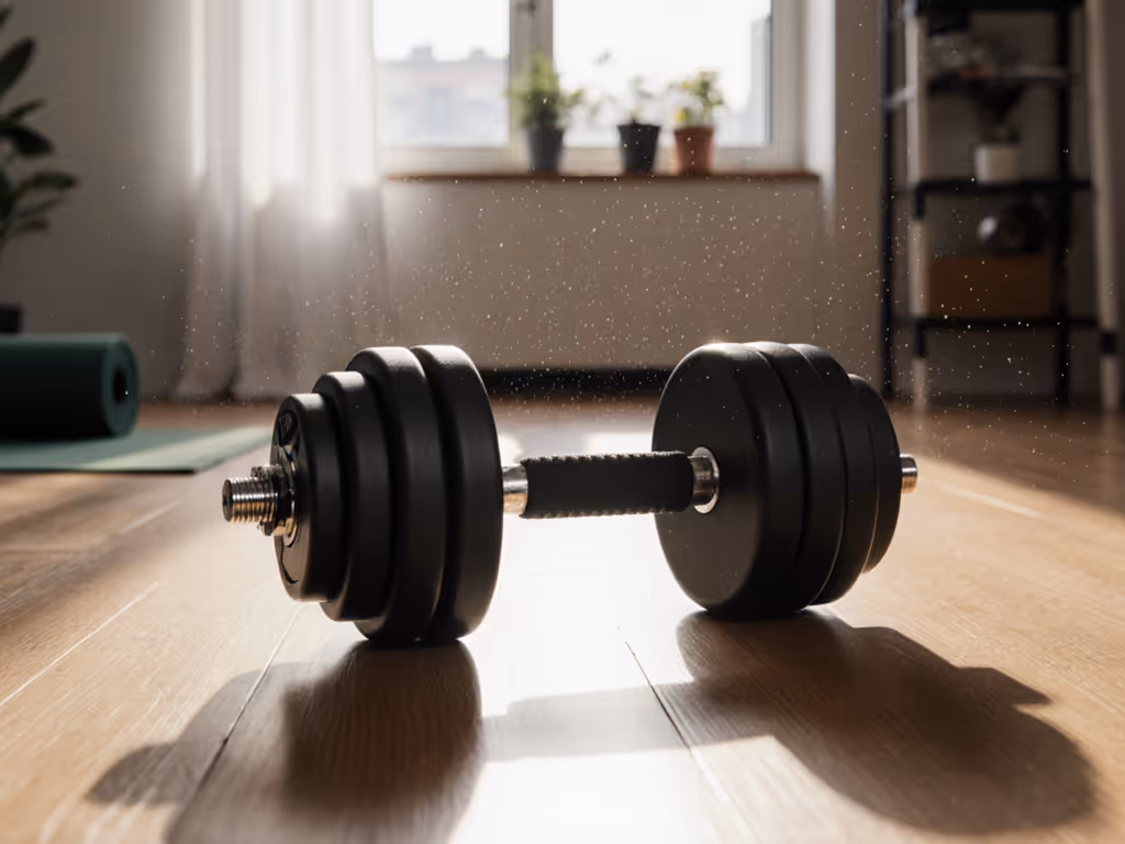 Adjustable Dumbbells: Silent Tech for Noise-Free Home Training