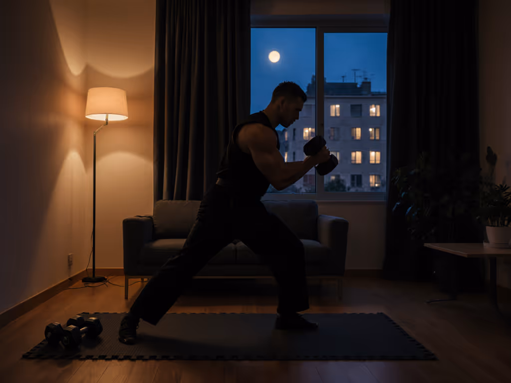 Stealth Dumbbell Drills for Martial Arts Power